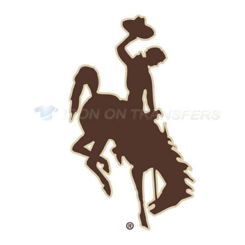 Wyoming Cowboys Logo T-shirts Iron On Transfers N7066